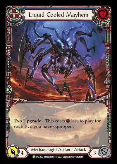 Liquid-Cooled Mayhem BLUE LGS200-RF - Armory - Season 11 - Flesh and blood card