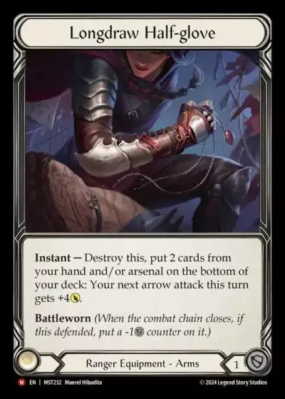 Longdraw Half-glove MST232 - Part the Mistveil - Flesh and blood card