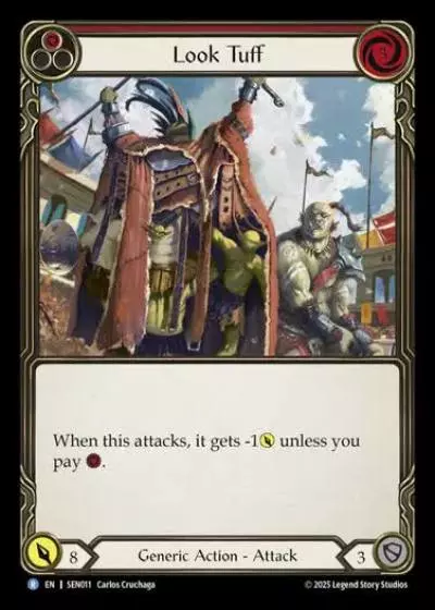 Look Tuff SEN011 - Silver Age Chapter 2 - Enigma - Flesh and blood card