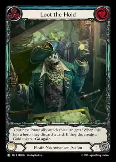 Loot the Hold GEM084 - GEM - Pack 3 - Flesh and blood card