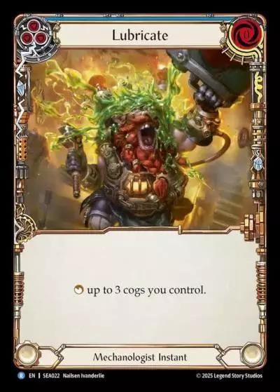 Lubricate BLUE SEA022 - High Seas - Flesh and blood card