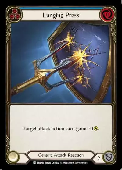 Lunging Press BLUE BEN026 - Benji - Blitz Deck - Flesh and blood card
