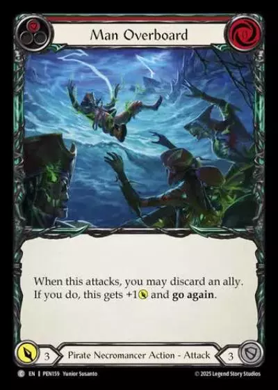 Man Overboard PEN159 - Compendium of Rathe - Flesh and blood card