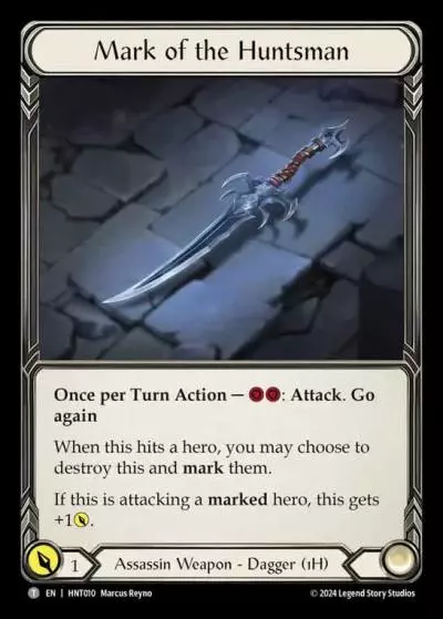 Mark of the Huntsman HNT010 - The Hunted - Flesh and blood card