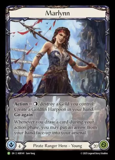 Marlynn HER141-RF - Conventions - High Seas - Flesh and blood card