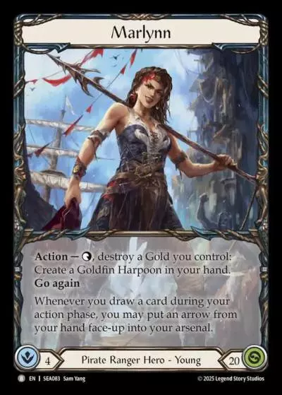Marlynn SEA083 - High Seas - Flesh and blood card
