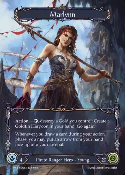 Marlynn SEA083-MV - High Seas - Flesh and blood card