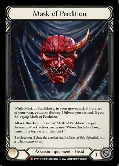 Mask of Perdition DYN118 - Dynasty - Flesh and blood card