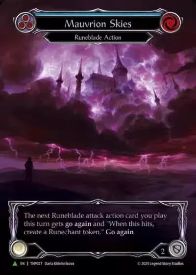 Mauvrion Skies TNP027-MV - Tournament Pack - Flesh and blood card