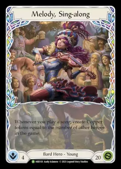 Melody, Sing-along HER103-CF - Social Play Kit - Melody - Flesh and blood card