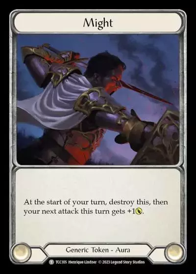 Might TCC105 - Round the Table: TCC x LSS - Flesh and blood card