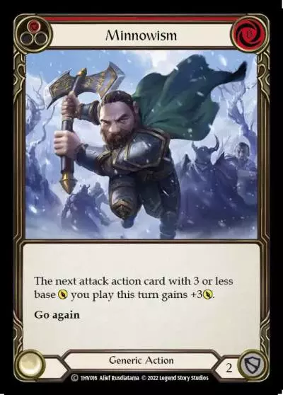 Minnowism RED 1HV016 - Viserai - Blitz Deck - Flesh and blood card