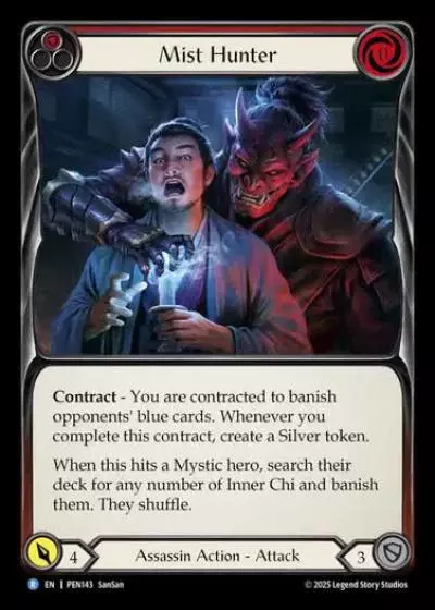 Mist Hunter PEN143 - Compendium of Rathe - Flesh and blood card