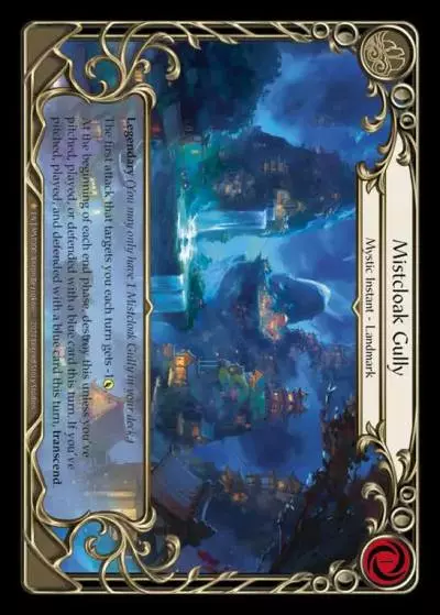 Mistcloak Gully MST000-RF - Part the Mistveil - Flesh and blood card