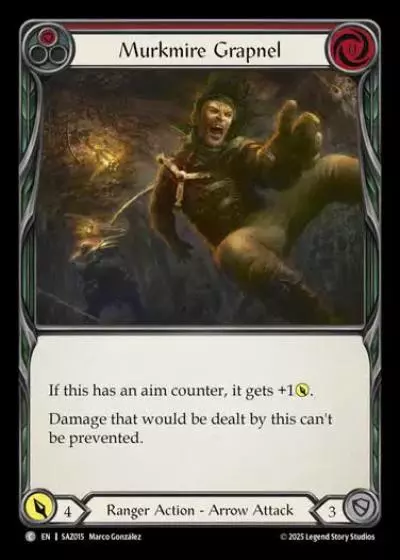 Murkmire Grapnel SAZ015 - Silver Age Chapter 2 - Azalea - Flesh and blood card