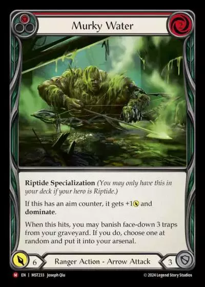 Murky Water RED MST233 - Part the Mistveil - Flesh and blood card