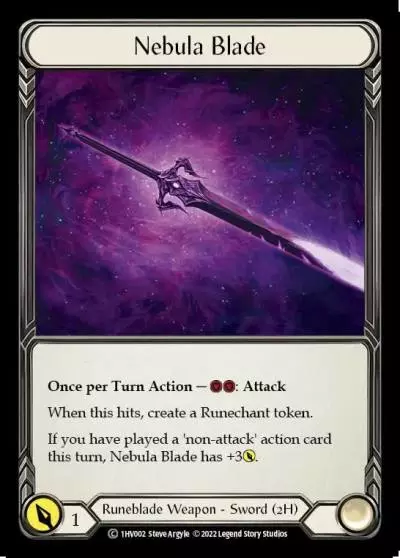 Nebula Blade 1HV002 - Viserai - Blitz Deck - Flesh and blood card