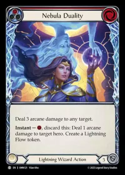 Nebula Duality OMN121 - Omens of the Third Age - Flesh and blood card