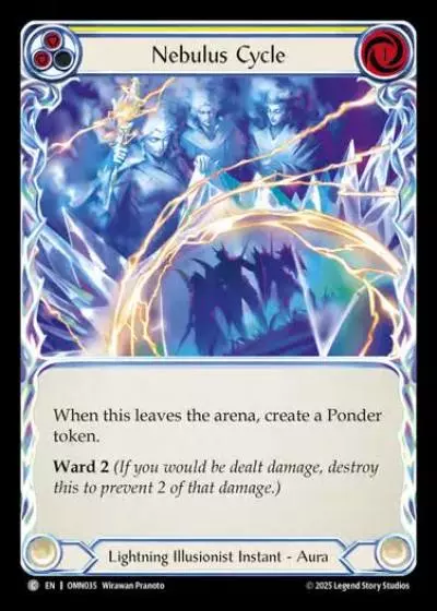 Nebulus Cycle OMN035 - Omens of the Third Age - Flesh and blood card