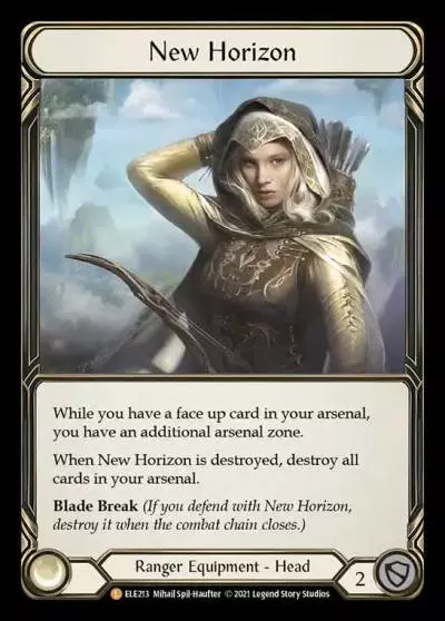New Horizon ELE213-CF - Tales of Aria - Flesh and blood card
