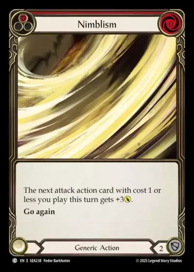 Nimblism RED SEA238 - High Seas - Flesh and blood card
