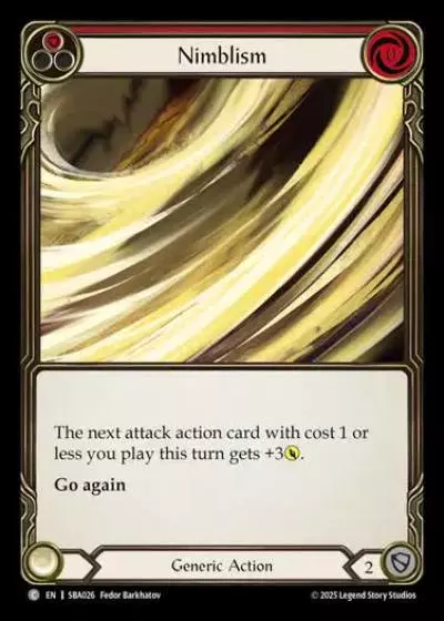 Nimblism SBA026 - Silver Age Chapter 3 - Briar - Flesh and blood card
