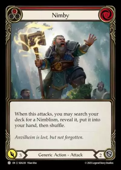 Nimby RED SEA220 - High Seas - Flesh and blood card