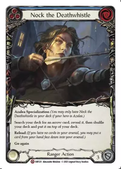 Nock the Deathwhistle BLUE 1HP231 - History Pack 1 - Flesh and blood card