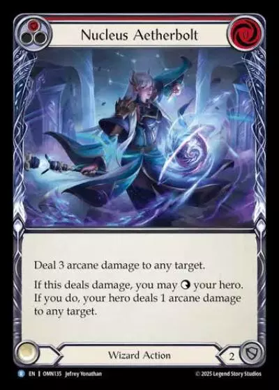 Nucleus Aetherbolt OMN135 - Omens of the Third Age - Flesh and blood card