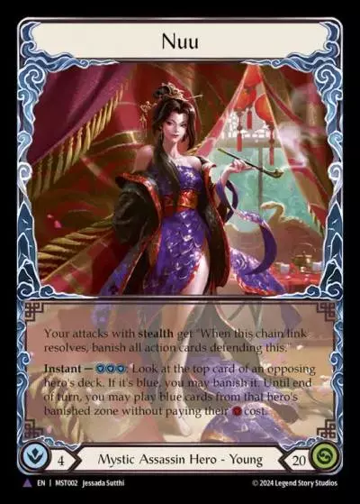 Nuu MST002-MV - Part the Mistveil - Flesh and blood card
