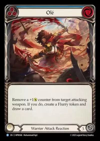 Olé MPW046 - Mastery Pack Warrior - Flesh and blood card
