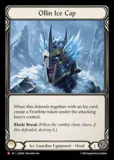 Ollin Ice Cap AJV004-RF - Armory Deck Origins - Jarl Vetreiði - Flesh and blood card