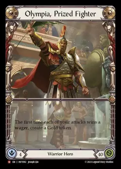 Olympia, Prized Fighter HVY092 - Heavy Hitters - Flesh and blood card