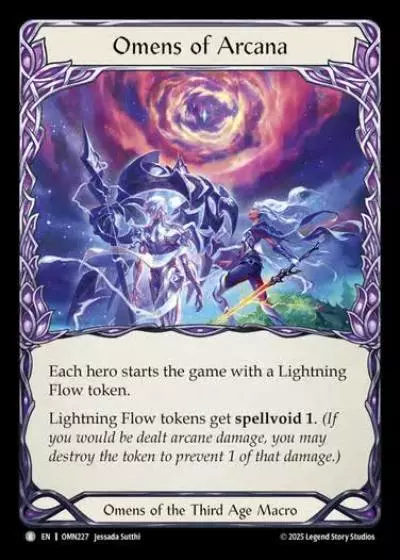 Omens of Arcana OMN227 - Omens of the Third Age - Flesh and blood card