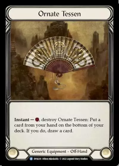 Ornate Tessen DYN235 - Dynasty - Flesh and blood card