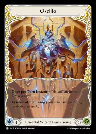 Oscilio ROS020 - Rosetta - Flesh and blood card
