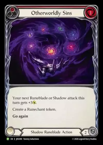 Otherworldly Sins JDG090-CF - Judge Pack - Usurp the Shadow Throne - Flesh and blood card