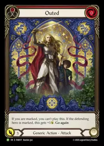 Outed FAB517-RF - World Championship - Paris 2026 - Flesh and blood card