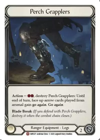 Perch Grapplers 1HP227 - History Pack 1 - Flesh and blood card