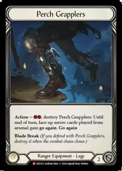Perch Grapplers CRU122 - Crucible of War - Flesh and blood card