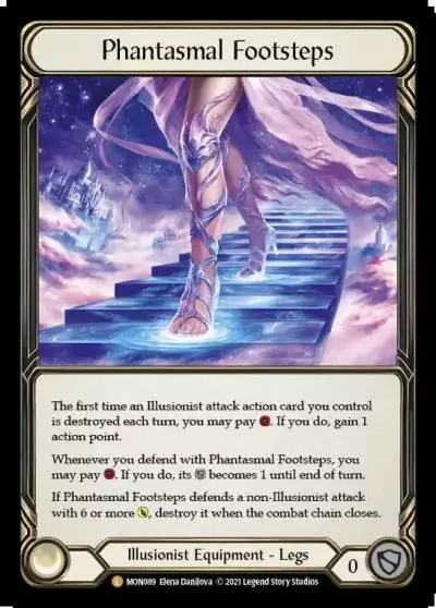 Phantasmal Footsteps MON089-CF - Monarch - Flesh and blood card