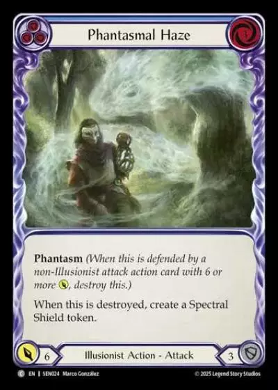 Phantasmal Haze SEN024 - Silver Age Chapter 2 - Enigma - Flesh and blood card