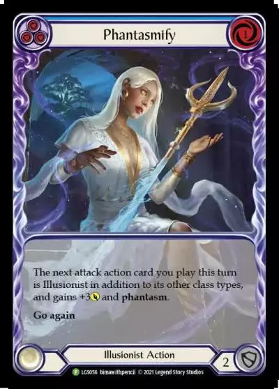 Phantasmify BLUE LGS056-RF - Armory - Season 4 - Flesh and blood card