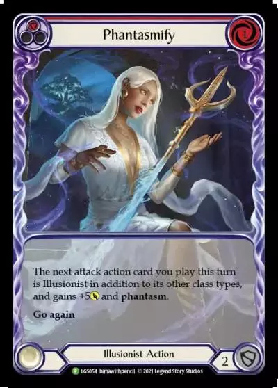 Phantasmify RED LGS054-RF - Armory - Season 4 - Flesh and blood card