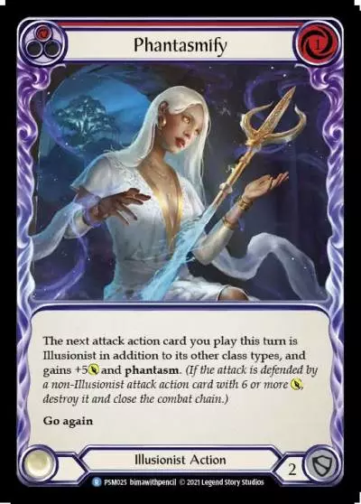 Phantasmify RED PSM025 - Prism - Blitz Deck - Flesh and blood card
