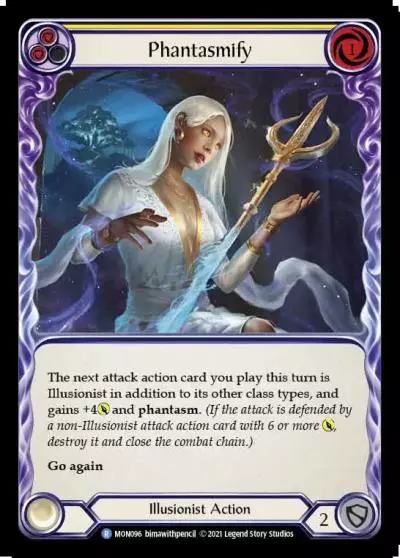 Phantasmify YELLOW MON096 - Monarch - Flesh and blood card
