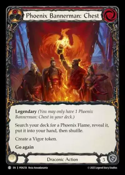 Phoenix Bannerman: Chest PEN258 - Compendium of Rathe - Flesh and blood card