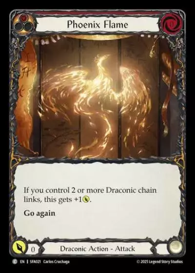 Phoenix Flame SFA021 - Silver Age Chapter 2 - Fai - Flesh and blood card