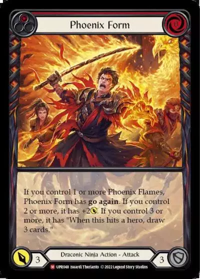 Phoenix Form RED UPR048-EA - Uprising - Flesh and blood card