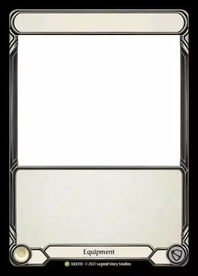 Placeholder Equipment XXX010-RF - Organized Play Support - Artists 2022 - Flesh and blood card